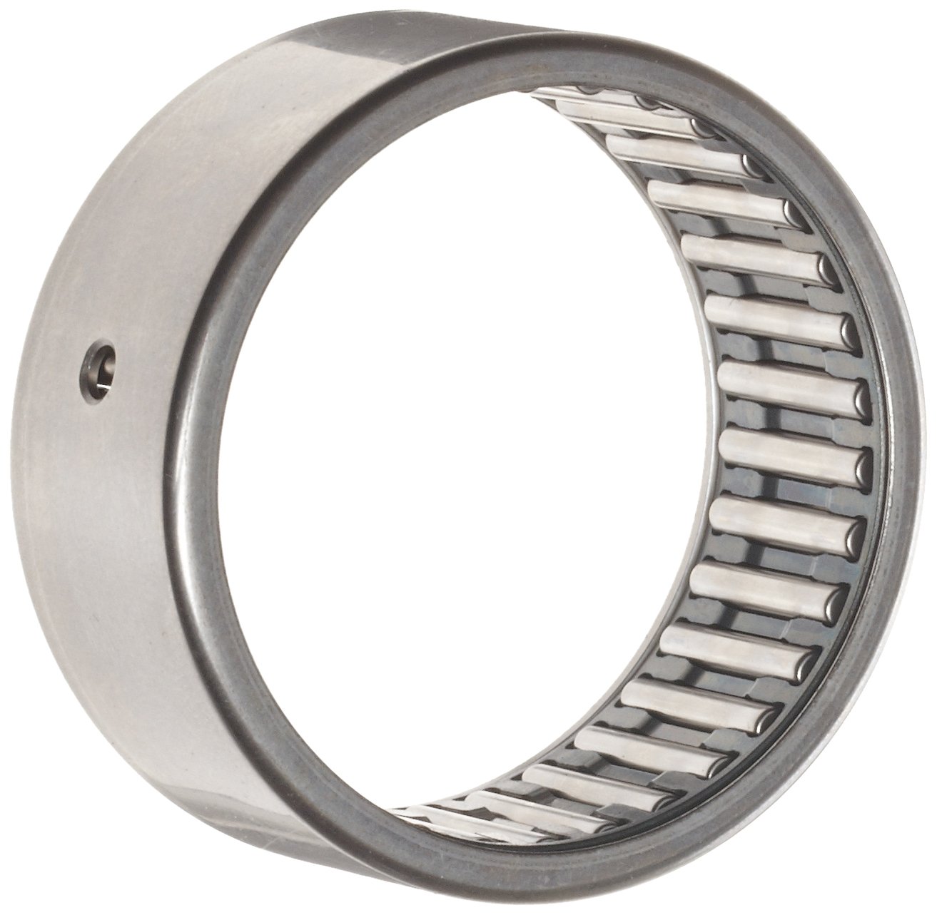 INA HK2220AS1 Needle Roller Bearing, Caged Drawn Cup, Outer Ring and Roller, Steel Cage, Open