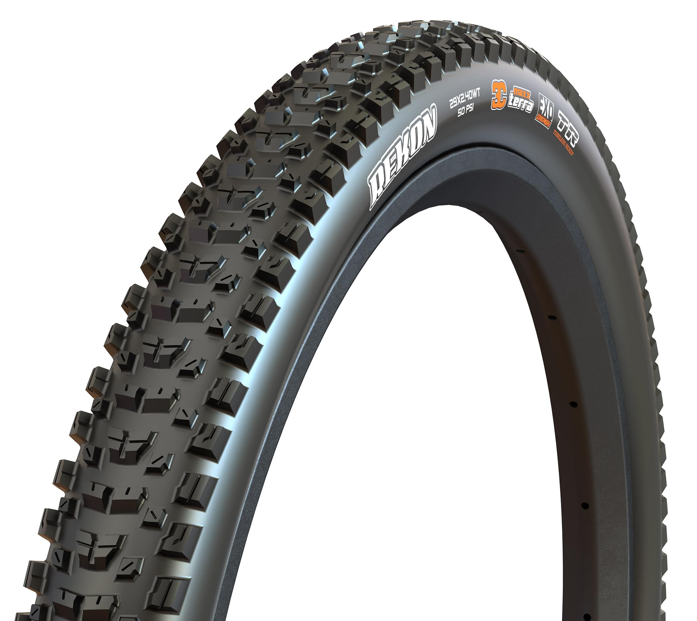 Maxxis Rekon 29x2.60 120 TPI Folding 3C MaxxTerra (EXO+/TR), Black