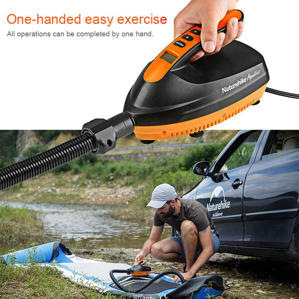 FOONEE Sup Pompe Air Électrique Paddle Board 16PSI Intelligent Digital 12 V DC Pompe Air FOONEE Sup Pompe Air Électrique Paddle Board 16PSI Intelligent Digital 12 V DC Pompe Air