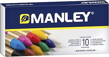 Manley 110 - Ceras, 10 unidades: Amazon.es: Oficina y papelería
