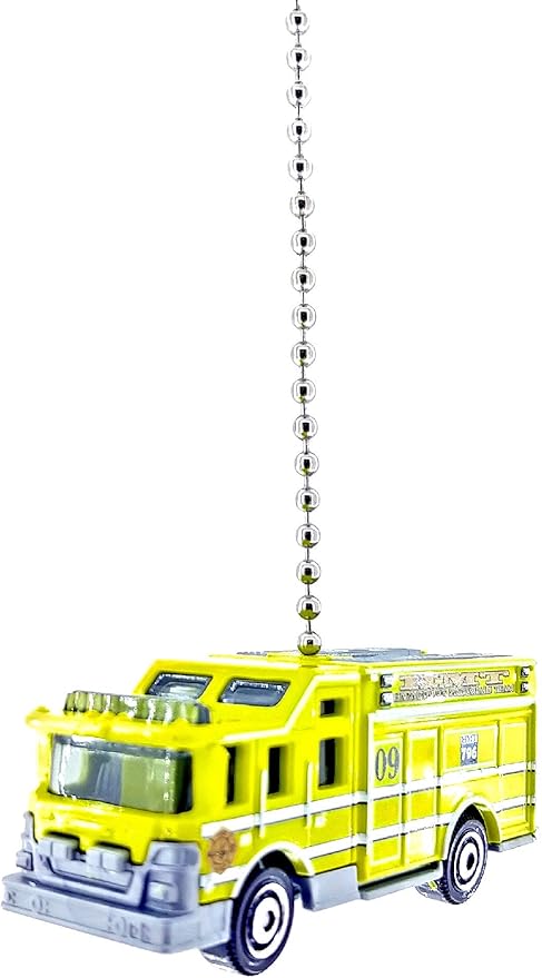 Amazon Com Police Fire Rescue Ceiling Fan Light Chain Pull