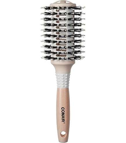 Amazon.com : Conair Hair Brush with Boar Bristle, Gel Grips, Round