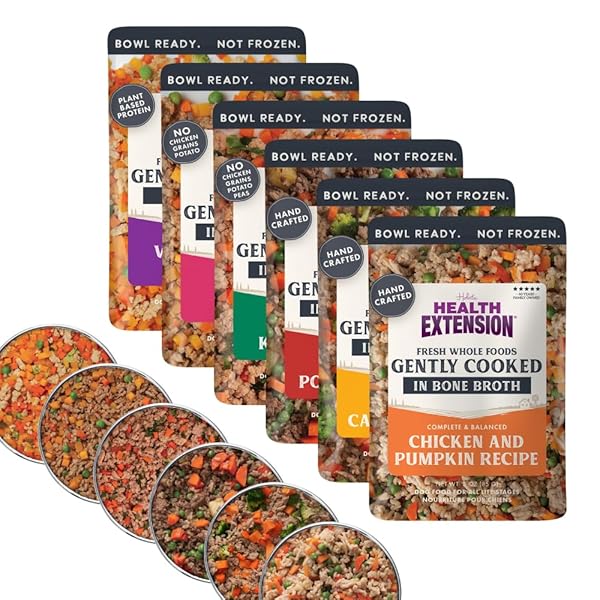 HEALTH EXTENSION GENTLY COOKED GRAIN-FREE VARIETY PACK DOG...