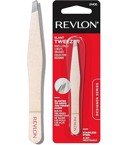 Amazon.com : Revlon Stainless Steel Accurate Tweezing 1 ea (Pack