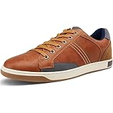 Jousen Men's Fashion Sneakers Classic Retro Casual Shoes for Men Breathable Business Dress Sneaker