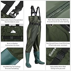 Gonex Chest Waders Hunting Fishing Waders for Men