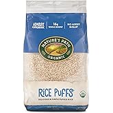 Nature's Path Organic Rice Puffs Cereal, 170 g (Pack of 1), Earth Friendly Packaging