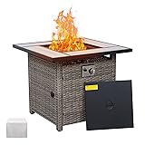 30 Inch Fire Tables 50000 BTU Outdoor Fire Pits for