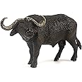 FUNSHOWCASE African Jungle Animals Buffalo Toy Figure Realistic Plastic Figurine Height 2.6-inch