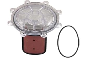 ATIE Pool 7056 Check Valve Cover with Flapper Assembly Compatible with Jandy Check Valve 7235, 7236, 7305, 7511, 7512 (Includes P/N: 7451 Flapper, 7302 Spring, 7304 Pin, 7236 Cover, and 1132 O-Ring)