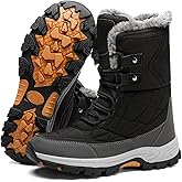 MIFAWA Womens Snow Boots Winter Boots for Women Fur Lined Waterproof Anti-Slip Backpacking Outdoor Ladies Walking Shoes