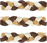 The Regal Mutt Small Braid Chews 1kg Bag - Natural Rawhide Dog Treat view 3