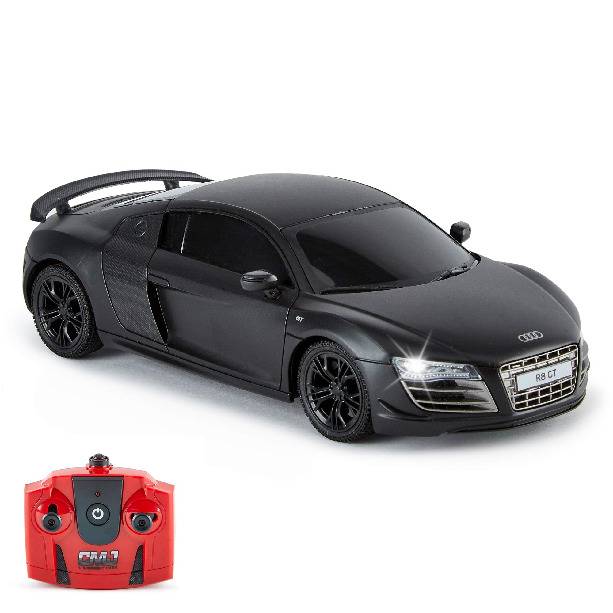RC Radio Remote Controlled Car Scale 1:24 Audi R8 GT Black