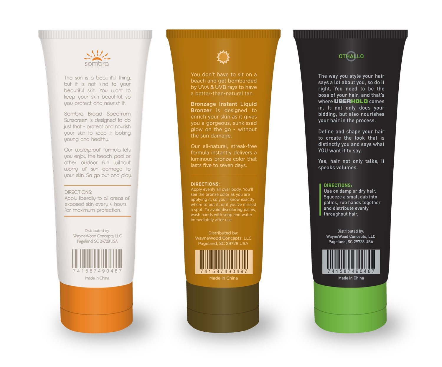 Tipsy Tubes 8 Oz. Hidden Alcohol Flask 3pack. Unique Secret Flasks