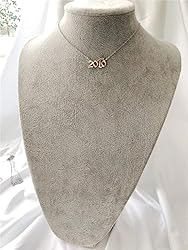 MICOMAKA Birth Year Number with Crown Necklace,Old