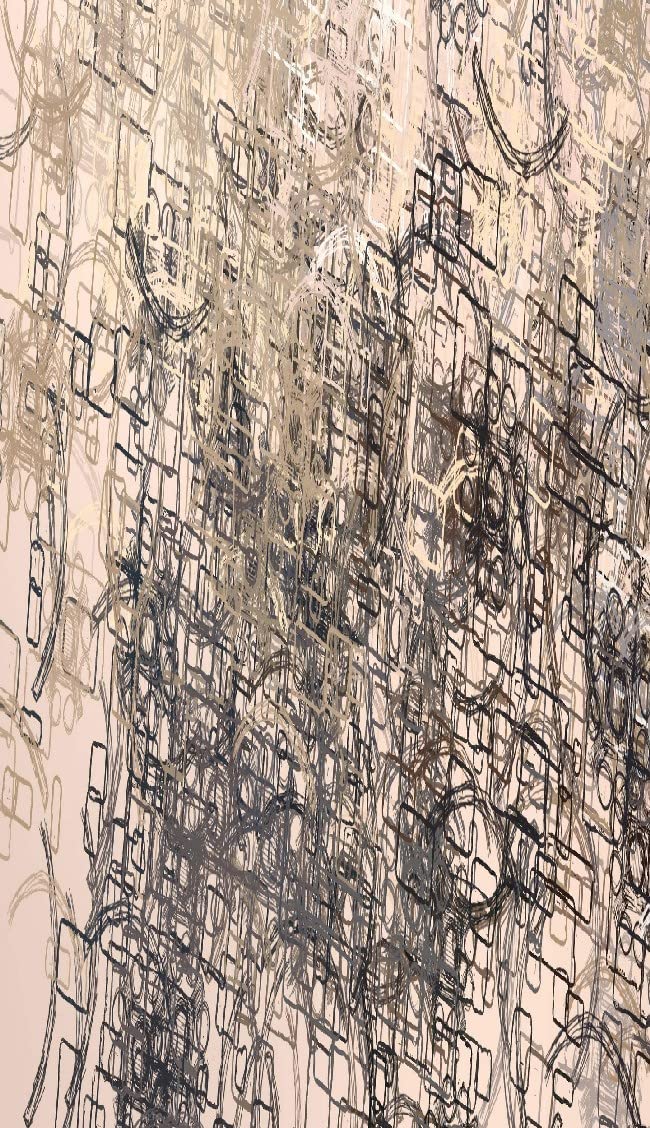 Homemania Printed Rug, 25% Polyester, 75% Cotton, Multicolor