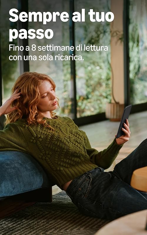 Kindle Colorsoft da 16 GB (ultimo modello): ora più sottile e leggero, schermo a colori da 7” luce calda - Grafite