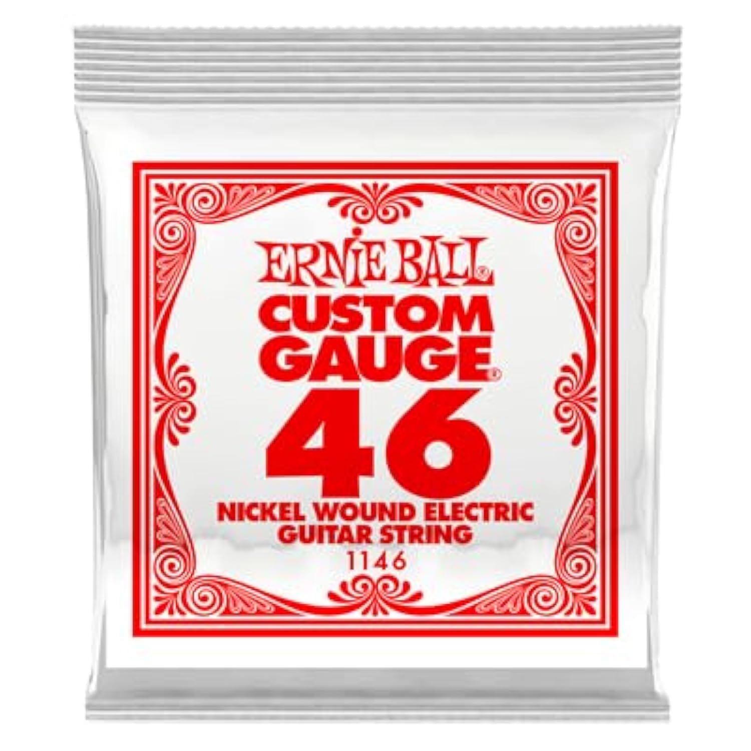 Ernie Ball: 1146 Custom Gauge .046 Nickel Wound Electric Guitar String