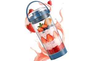 Blender Cup Replacement for Ninja Blast, 18oz Blending Vessel with Sip & Seal Lid Compatible with Ninja Blast Portable Blende