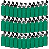 Ziliny 72 Pcs Sports Water Bottles Bulk 20 oz Squeeze Reusable Plastic Water Bottles with Nylon Strap Leak Proof Blank DIY Cups for Summer Travel Hiking Cycling Sport Event Team Gifts