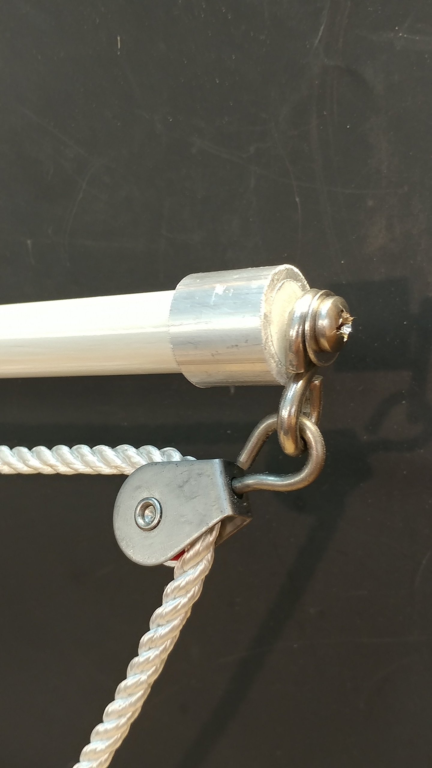 General Marine Products Mooring Whips Swivel Vertically Piling Mounted