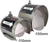 Roshield Rat Drain Guard 4"/110mm Stainless Steel One-Way Flap view 7