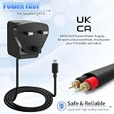 syid Raspberry Pi 5 Power Supply 5.1V 5A 27W PD USB-C GaN UK Adapter view 3