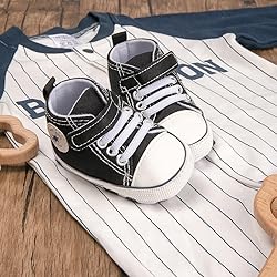 KKIIDDSS Unisex Baby Girls Boys Canvas High-top