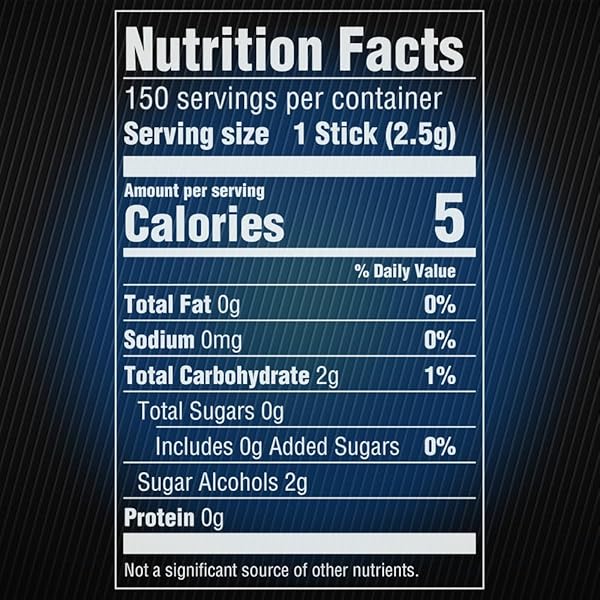 5 GUM PEPPERMINT COBALT SUGAR FREE CHEWING GUM BULK, STIMULATE YOUR SENSES WHILE LISTENING TO YOUR FAVORITE MUSIC, MINI PURSE ESSENTIALS, 15 STICKS (PACK OF 10)