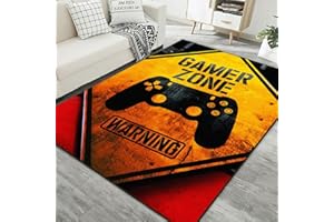 Vmterliya Kids Carpet Game Playmat, City Life Road Traffic Fun Hop and Count Hopscotch Rug, Activity Centerpiece Play Mat Nursery Rug for Bedroom, Children Room (E, 4'11" x 3'3")
