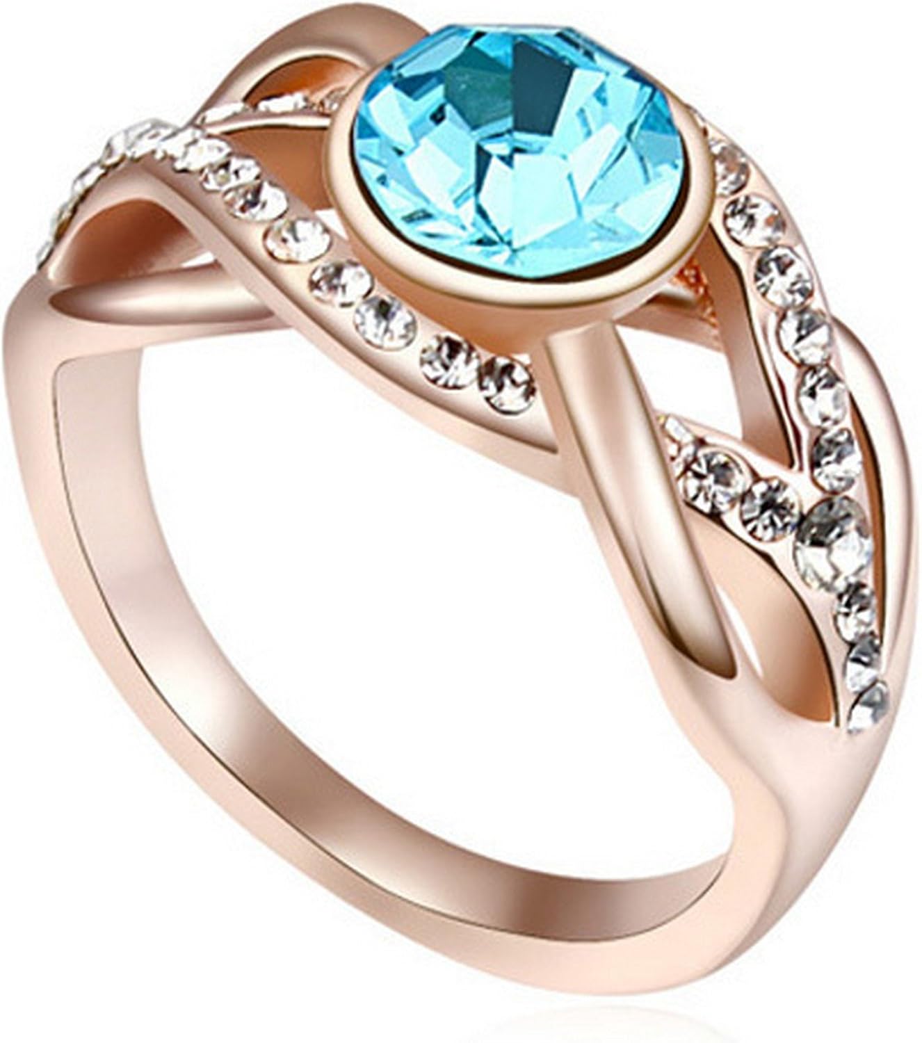 CHIC Promise Rings High Quality 18K Gold Plated Multilayer