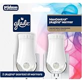 Glade PlugIns Air Freshener Warmer, Up to 50 Days on Low Setting, 2 Count | Includes 2 PlugIn Warmer for Glade PlugIns Refills, Home and Bathroom Use, Use with Scented and Essential Oil Refills