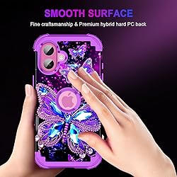 Miqala for iPhone 16 Plus Case,Glow in The Dark
