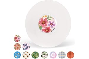 IFUNYO Waterproof Sensor Covers for Libre 2 & Floral Stickers Total 40Pack-Latex-Free and Hypoallergenic Libre 2 Sensor Covers-14Days Long Stay-Without Hole