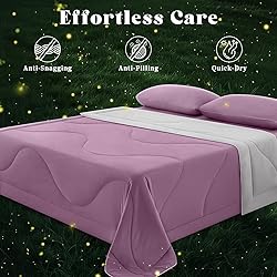 FineMay Cooling Comforter Queen Size, Double-Sided