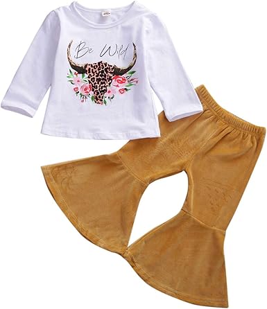 baby velvet bell bottoms