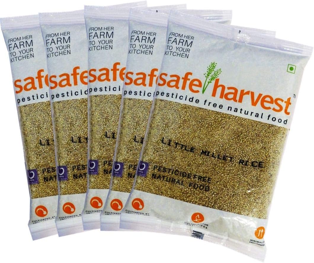 Safe Harvest Pesticide-Free Little Millet Pack of 5 (500G Each)