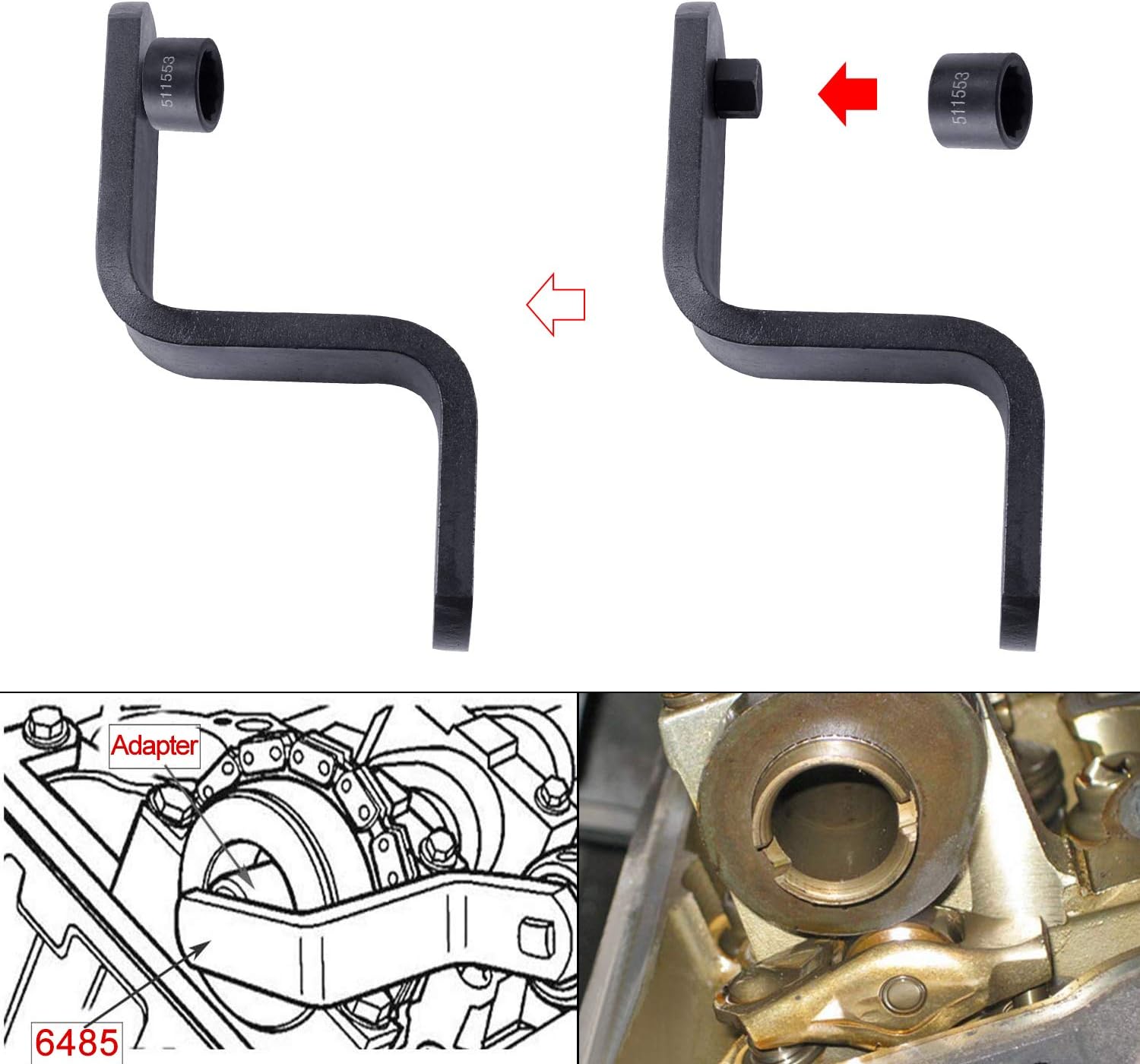 Similar to 6488 SOHC 4.0L V6 Cam Service Timing Tool Kit for 19972011