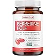 Berberine 1000mg | Healthy Cholesterol, Glucose & Lipid Metabolism & Cardiovascular Health Support | High Potency Berberine S