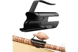 ASIROTA Gift Wrapping Paper Roll Cutter with Handle,Make Cutting Easily Safely and Efficient Straight Sliding Cutter Tool Slicer on Christmas Birthday Mother Valentine's Day Gift