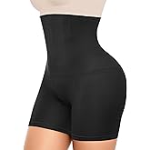 ZENUTA Tummy Control Shapewear Shorts for Women, High Waisted Body Shaper Seamless Shorts Underdress Thigh Slimmers
