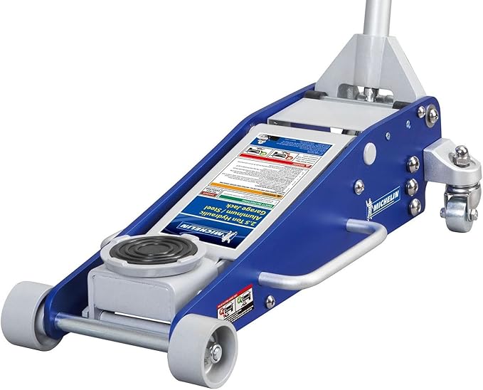 Michelin 2.5 Ton Aluminum Steel Garage Jack Garden & Outdoor
