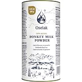 Oselak&trade; Donkey Milk Powder, 200g (7.05 oz) | Pure Natural Donkey Milk, Freeze-Dried Milk Powder, Unflavored &amp; Sugar Free, Easy to Prepare