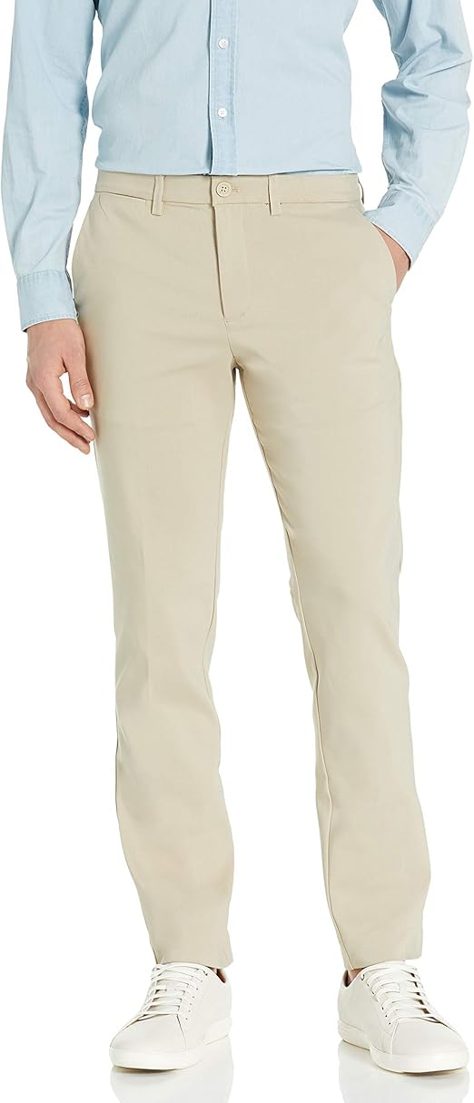 Calvin Klein Men's Move 365 Slim Fit Tech Modern Stretch Chino Wrinkle