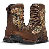 Danner Pronghorn 8" 800G Hunting Boots for Men - GORE-TEX Waterproof Hunting Shoes - Vibram Pronghorn Outsole - Full-Grain Leather Upper - Rubberized EVA Cushioning for Comfort