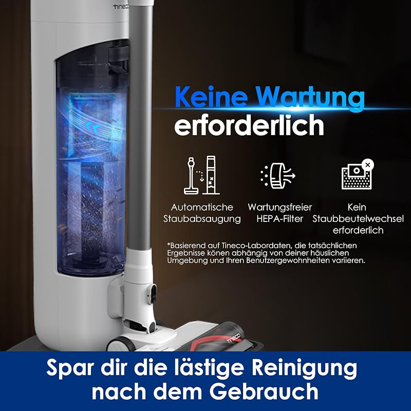 Pure ONE Station 5 Plus Akku Staubsauger, ZeroTangle, Auto-Empty