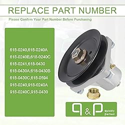 q&p Spindle Bracket Replaces 618-0240 618-0240A