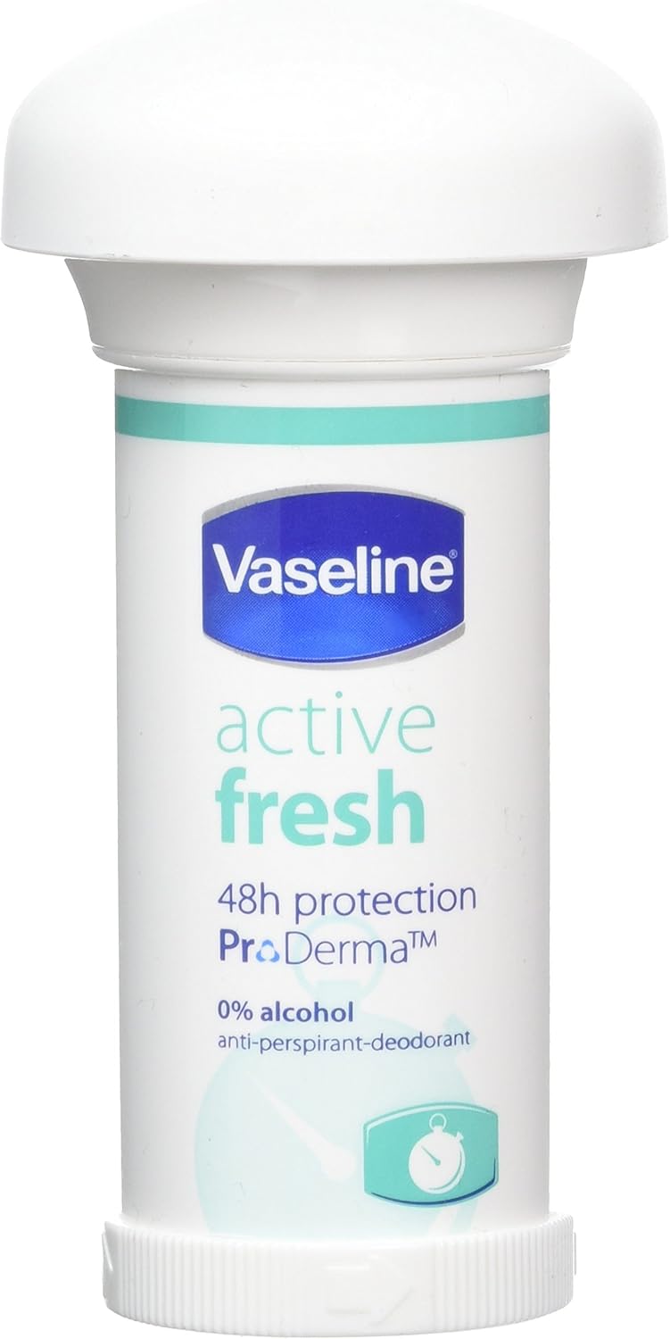Vaseline Active Fresh Antiperspirant Deodorant Cream 50 ml Amazon.co