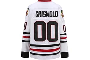 PRIMITAS Griswold #00 Movie Hockey Jerseys Stitched Letters and Numbers S-XXXL