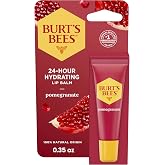 Burt's Bees 24 Hour Hydrating Lip Balm, Beeswax, 0.35 oz | 100% natural origin, moisturizer, for dry lips, non sticky squeeze tube, lightweight formula, nourishing, long lasting